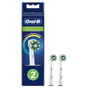 Oral-B Cross Action Toothbrush Replacement Heads 2 Pack