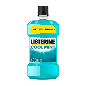 Listerine Mouthwash Cool Mint 600Ml