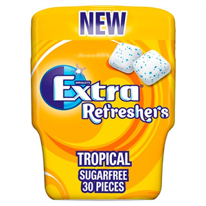Wrigleys Extra Refreshers Tropical Chewing Gum 67G