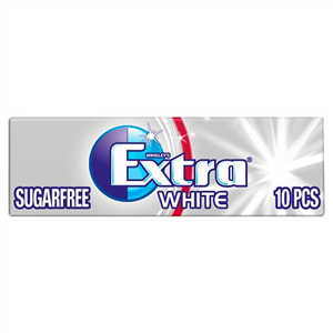 Extra White Peppermint Gum 10 Pieces