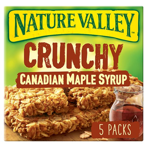 Nature Valley Crunchy Granola Canadian Maple Syrup Bar 5X42g