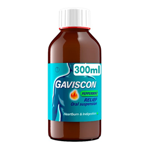 Gaviscon Peppermint Heartburn Liquid 300ml