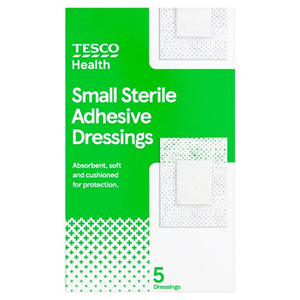Tesco Health Sterile Dressing Small 5 Pack