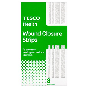 Tesco Skin Closure Strips 8'S