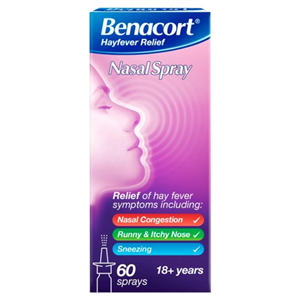 Benacort Hayfever Relief Nasal Spray 60'S