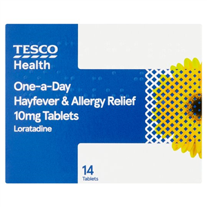 Tesco Hayfever/Allergy Relief 14S