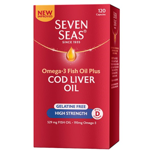 Seven Seas One A Day High Strength Cod Liver Oil 120'S