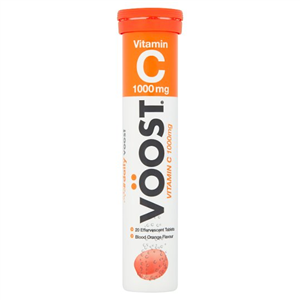 Voost Vitamin C 20 Blood Orange Effervescent Tablets
