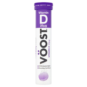 Voost Vitamin D 20 Berry Effervescent Tablets