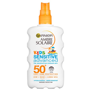 Ambre Solaire Kids Sensitive Sun Cream Spray SPF50+ 200ml