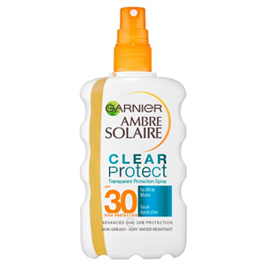 Ambre Solaire Clear Protect Sun Cream Spray SPF30 200ml