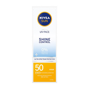Nivea Sun Ultra Violet Face Shine Control Spf 50 50Ml