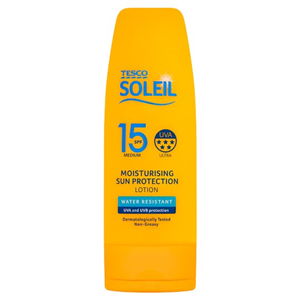 Tesco Soleil Sun Protect Lotion Spf 15 200Ml