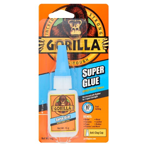 Gorilla Superglue Non Drip Liquid 15g