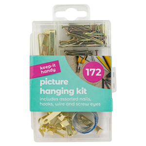 Keep It Handy Picture Hanging Kit 172 Pack