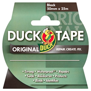 Duck Tape 50Mm X 25M Black