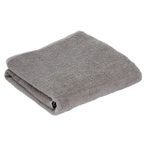 Tesco Cotton Low Twist Hand Towel Mid Grey
