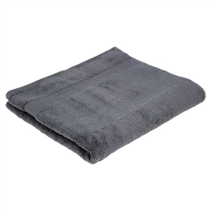 Tesco Supersoft Cotton Bath Towel Grey