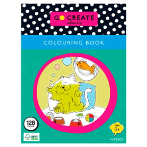 Go Create Colouring Pad 64 Sheet