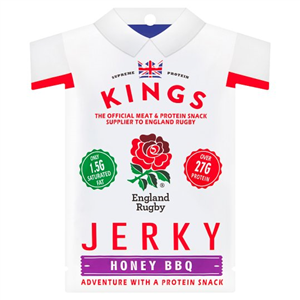Kings Beef Jerky Honey Bbq Protein Snack 100G