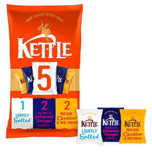 Kettle Chips Variety Pack 5 X 30g