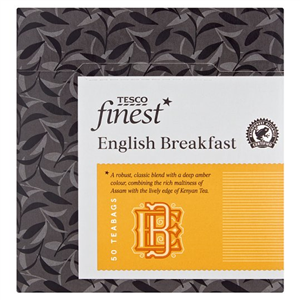 Tesco Finest English Breakfast 50 Teabags 125G