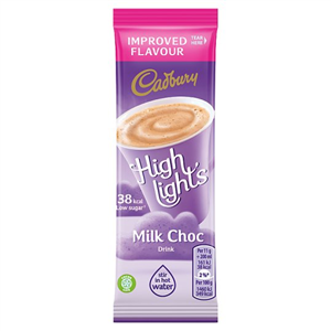Cadbury Highlights Milk Stickpack Hot Chocolate 11G