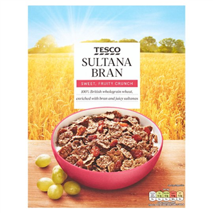 Tesco Sultana Bran Cereal 750G