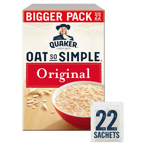 Quaker Oat So Simple 22 Original Porridge Sachets 594g
