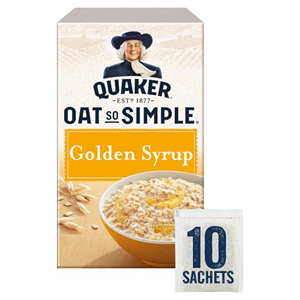 Quaker Oat So Simple Golden Syrup Porridge 10 X36g