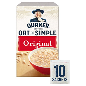 Quaker Oat So Simple Original Porridge 10 Pack 270g