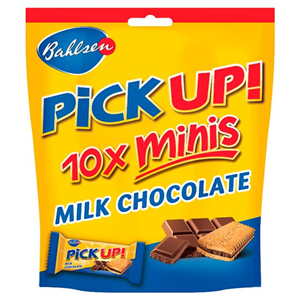 Bahlsen Pick Up! Minis Milk Chocolate 10.6gx10