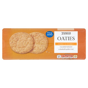 Tesco Oaty Rounds Biscuits 300G