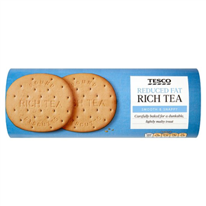 Tesco Reduced Fat Rich Tea Biscuits 300G