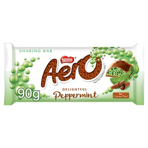 Aero Delightful Peppermint Chocolate Sharing Bar 90g