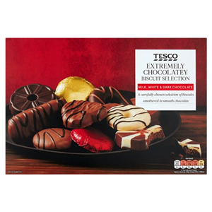 Tesco Chocolatey Biscuit Selection 450G