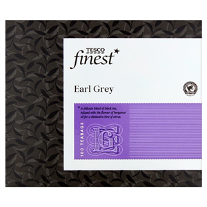 Tesco Finest Earl Grey 100 Teabags 250G