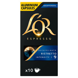 L'or. Capsule Ristretto Decaffeinated Coffee 52G