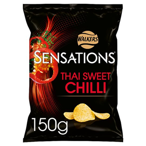 Sensations Thai Sweet Chilli Crisps 150 G