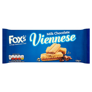 Fox's Chocolate Viennese Biscuits 120G