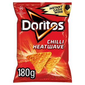 Doritos Chilli Heatwave Tortilla Chips 180g