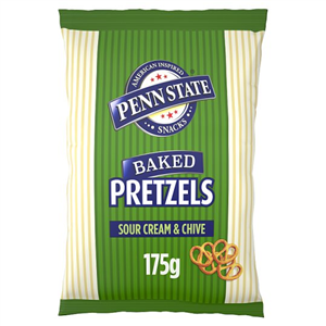 Penn State Sour Cream & Chive Pretzels 175g