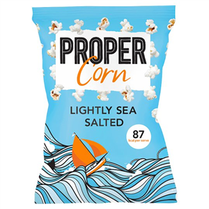 Propercorn Lightly Sea Salted Popcorn 70 g