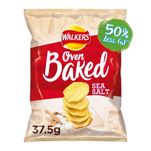 Walkers Baked Ready Salted Crisps 37.5 g