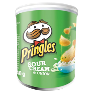 Pringles Sour Cream & Onion Snacks 40g