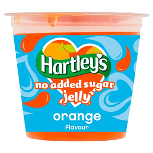 Hartleys Noadded Sugar Ready To Eat Jelly Orange 115g