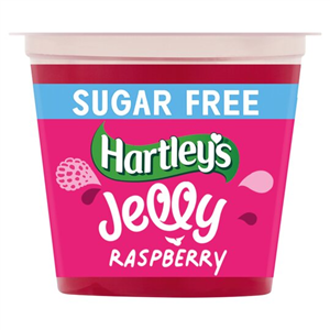 Hartley Ready To Eat No Added Sugar Raspberry Jelly 115g