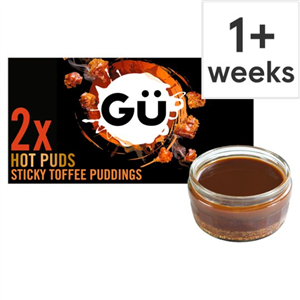 Gu Sticky Hot Toffee Puddings 2X85g