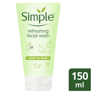Simple Kind To Skin Refreshing Face Wash Gel 150Ml
