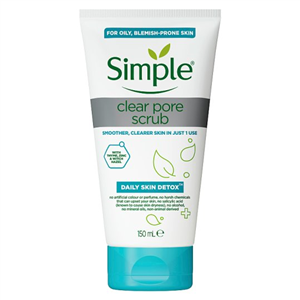 Simple Daily Pore Polish Face Scrub 150Ml